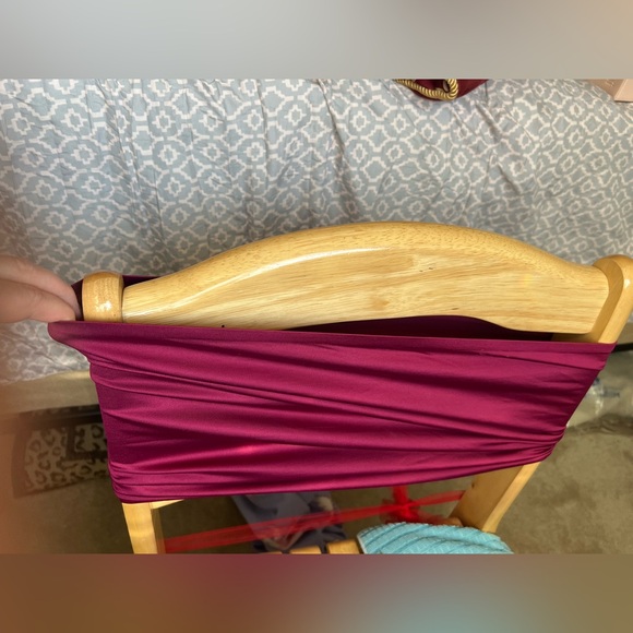 72STYLES Infinity Dress- PLUS SIZE One Dress Fits All, 72 Styles. Color: Plum. - Picture 9 of 10